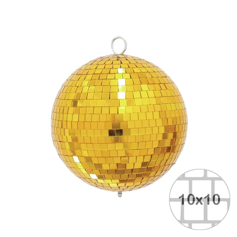 Reso Gratuito 50120037 EUROLITE MIRROR BALL 40 CM SFERA SPECCHIATA DORATA - Davidoff Store