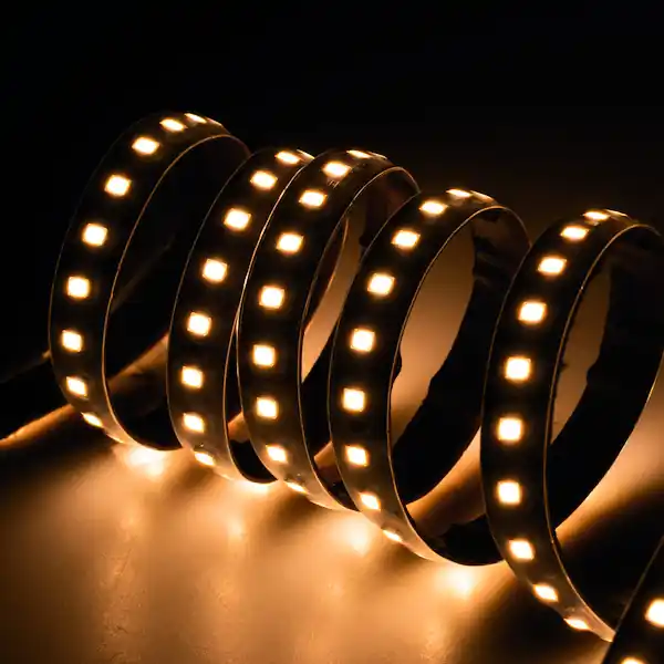 Striscia 128LED/m, 2835 IP65H, 24V 13W/m, L.Calda 3000K±5%, 1900lm/m, RA80, PREZZO per 5m G3A - PCB 10mm - Davidoff Store Soddisfatti O Rimborsati