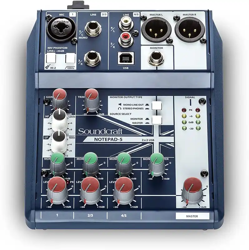 Direttamente Dal Produttore SOUNDCRAFT NOTEPAD 5 - Davidoff Store