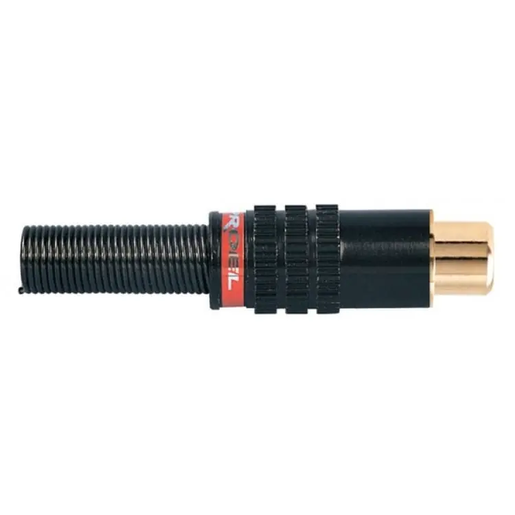 PRCA25RD PRESA VOLANTE RCA ROSSA - Davidoff Store Esclusivo