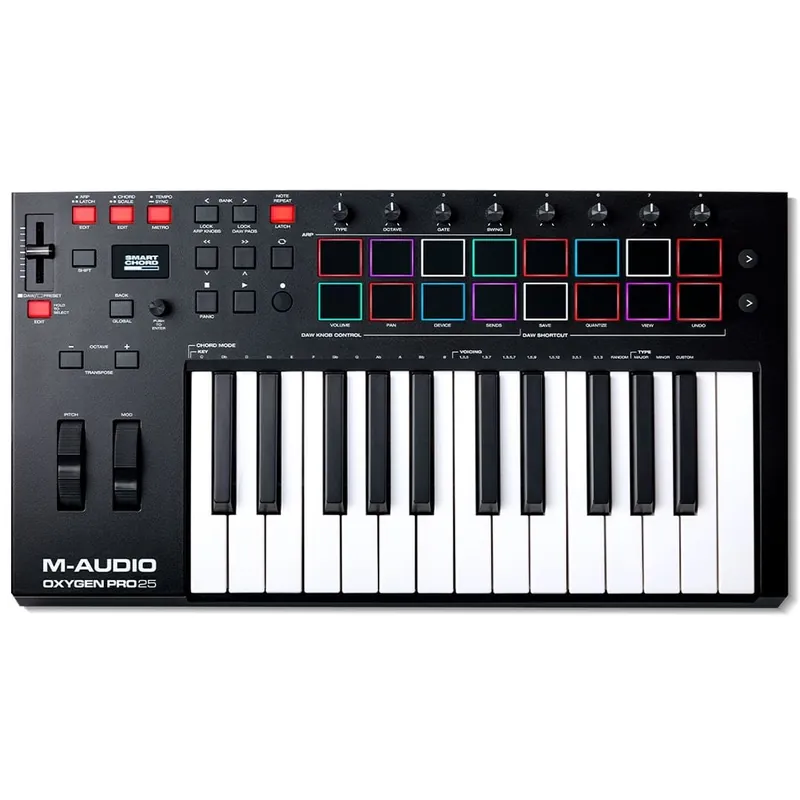 M-AUDIO OXYGEN PRO 25 CONTROLLER USB MIDI - Davidoff Store Consegna Rapida
