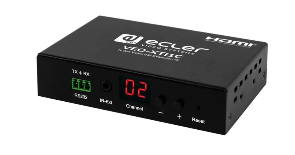 ECLER VEO XTI1C TRASMETTITORE EXTENDER HDMI - Davidoff Store Vendita Finale
