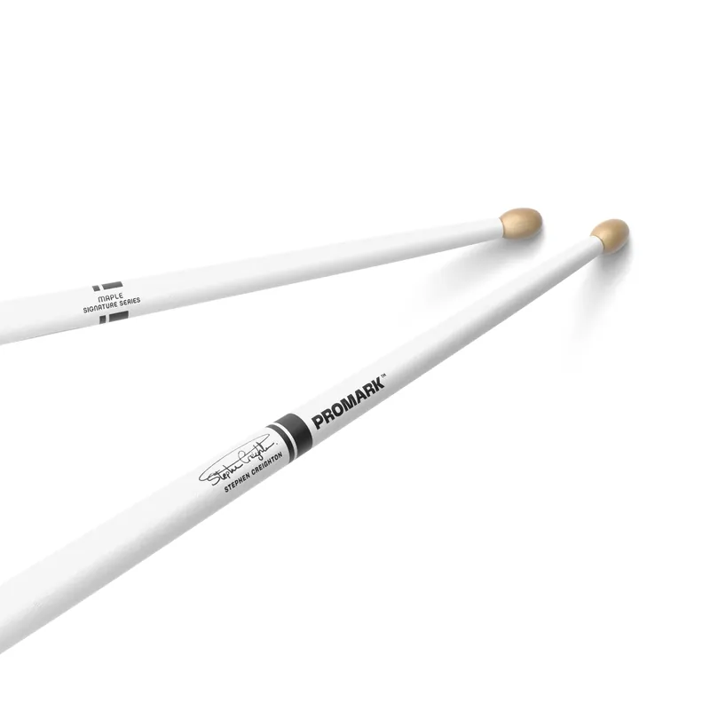 Bacchette Stephen Creighton da parata, bianche – Promark Nuova Collezione