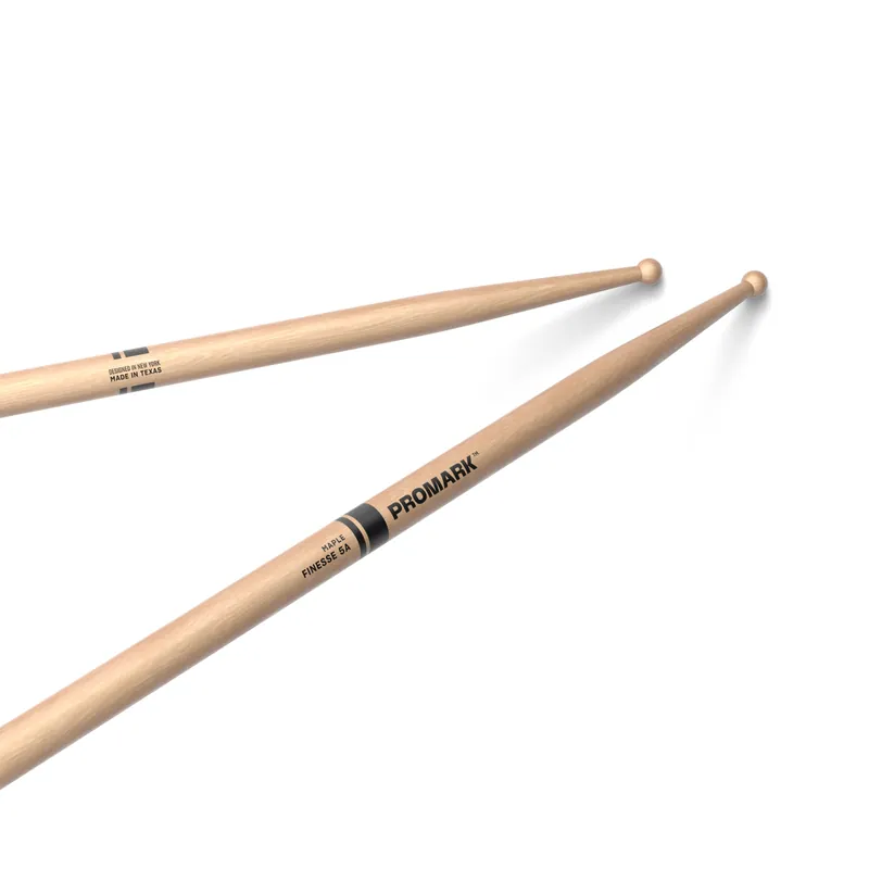 Bacchette ProMark Finesse 5A in acero, punta piccola tonda in legno – Promark Non Perdere