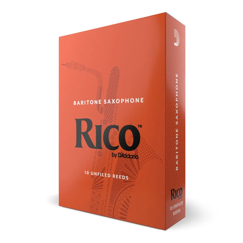 Offerta Lampo Rico by D’Addario – Ance per sax baritono, durezza 4; confezione da 10 – Rico