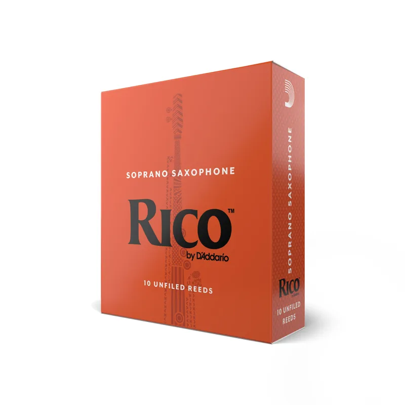 Rico by D’Addario – Ance per sax soprano, durezza 4; confezione da 10 – Rico Popolare