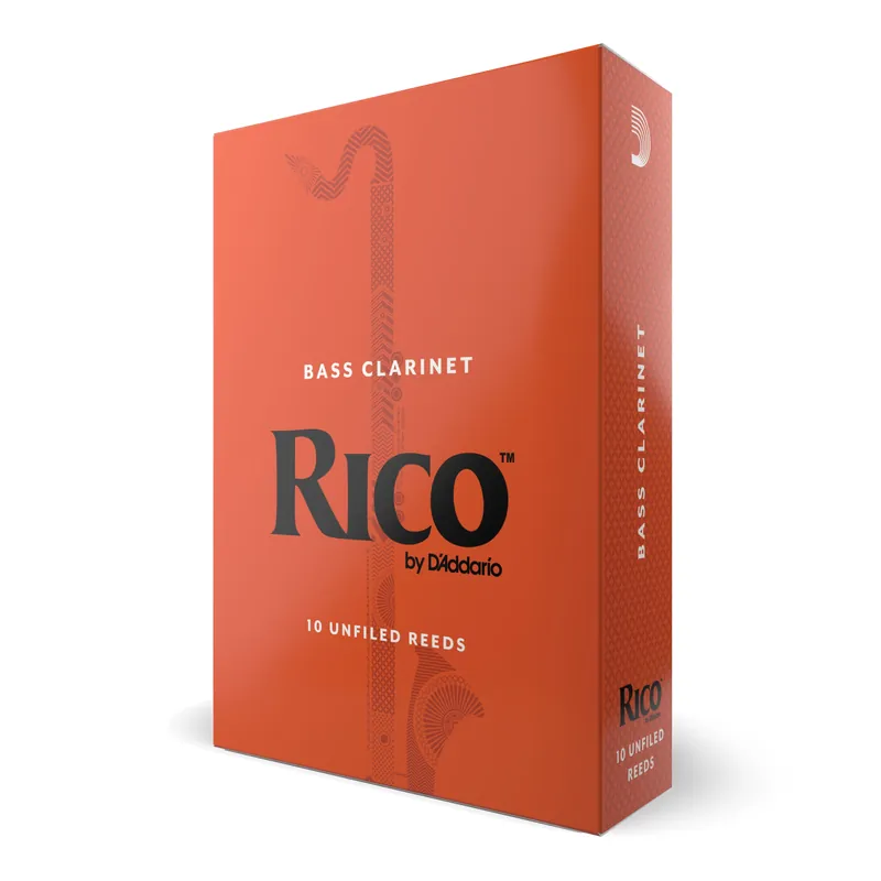 Promozione Rico by D’Addario – Ance per clarinetto basso, durezza 4; confezione da 10 – Rico