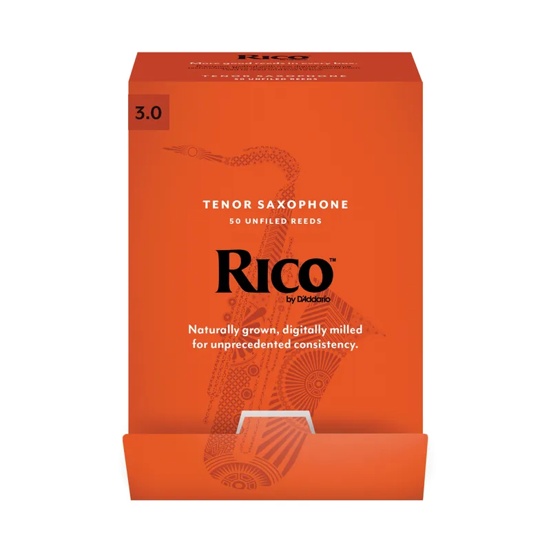 Acquista Ora Rico by D’Addario – Ance per sax tenore, durezza 3.0; confezione da 50 – Rico