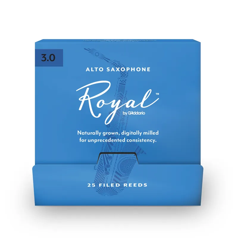 Ance Royal by D’Addario per sax alto, durezza 3.0, confezione da 25 ance singole – Royal Prezzo Scontato