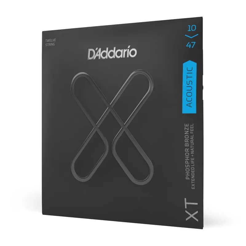 Miglior Prezzo D’Addario XTAPB1047-12, XT – Corde in fosforo-bronzo, scalatura leggera per chitarra 12 corde, 10-47 – XT