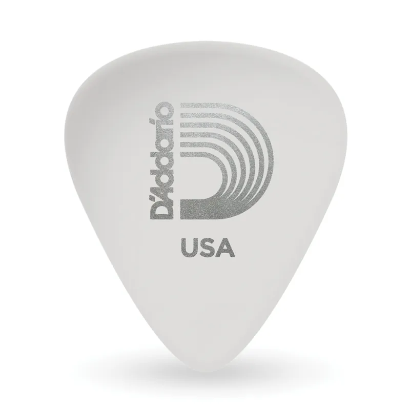 Confezione da 10 plettri morbidi D’Addario Accessories, di colore bianco, in celluloide – D’Addario Accessories Compra Oggi Stesso