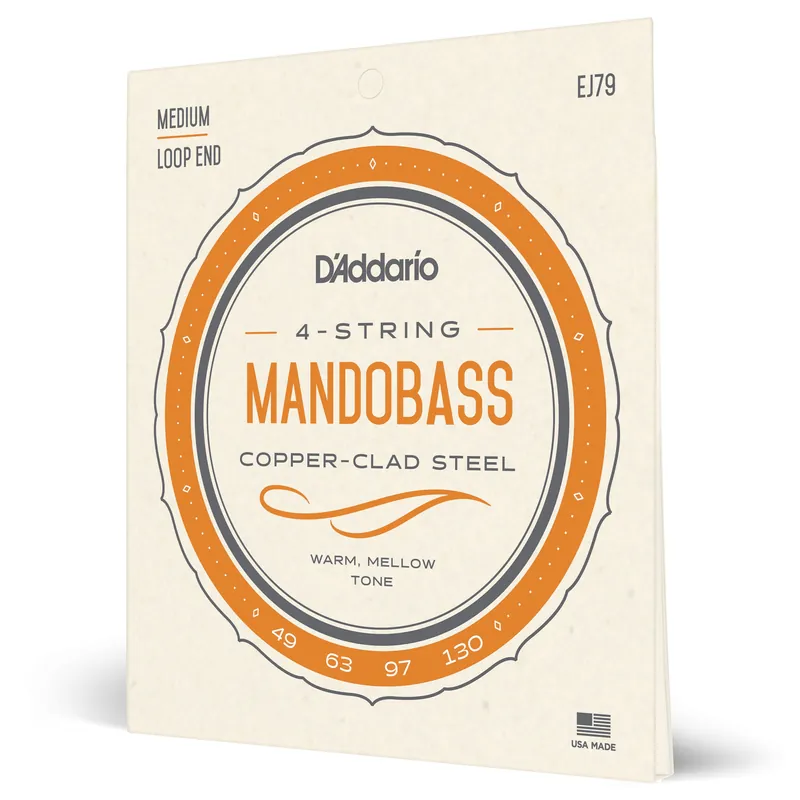D’Addario J79 Copper Mandobass Strings, 49-130 – D’Addario Promozione