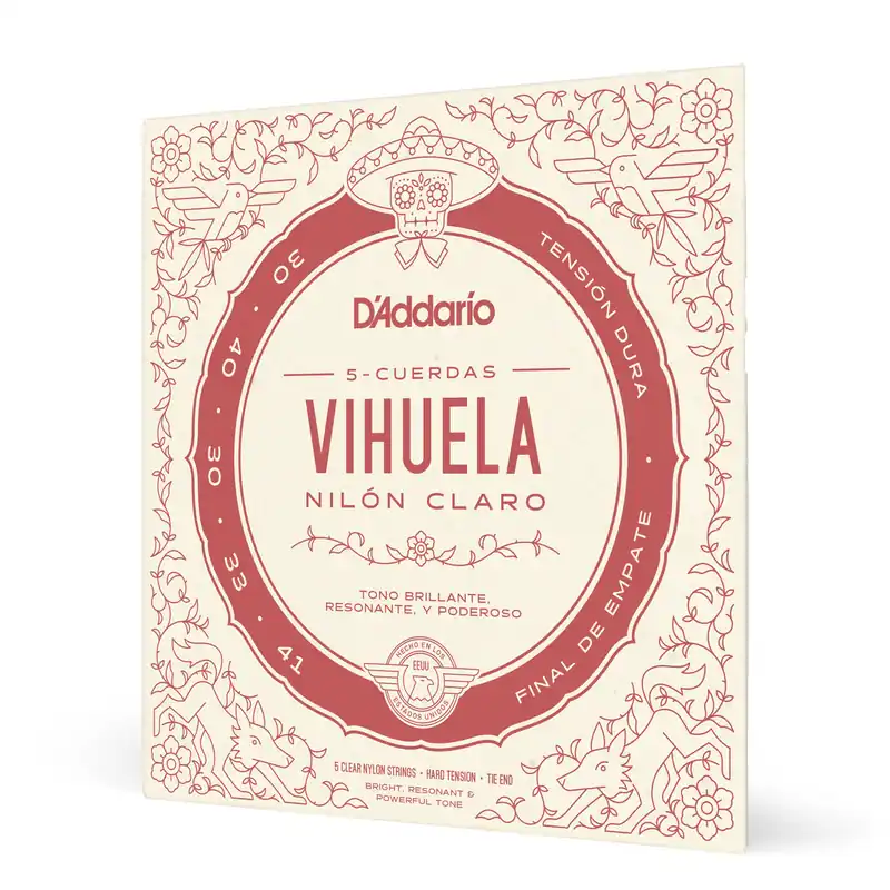D’Addario MV10H – Corde per vihuela, tensione dura – D’Addario Ordina Subito