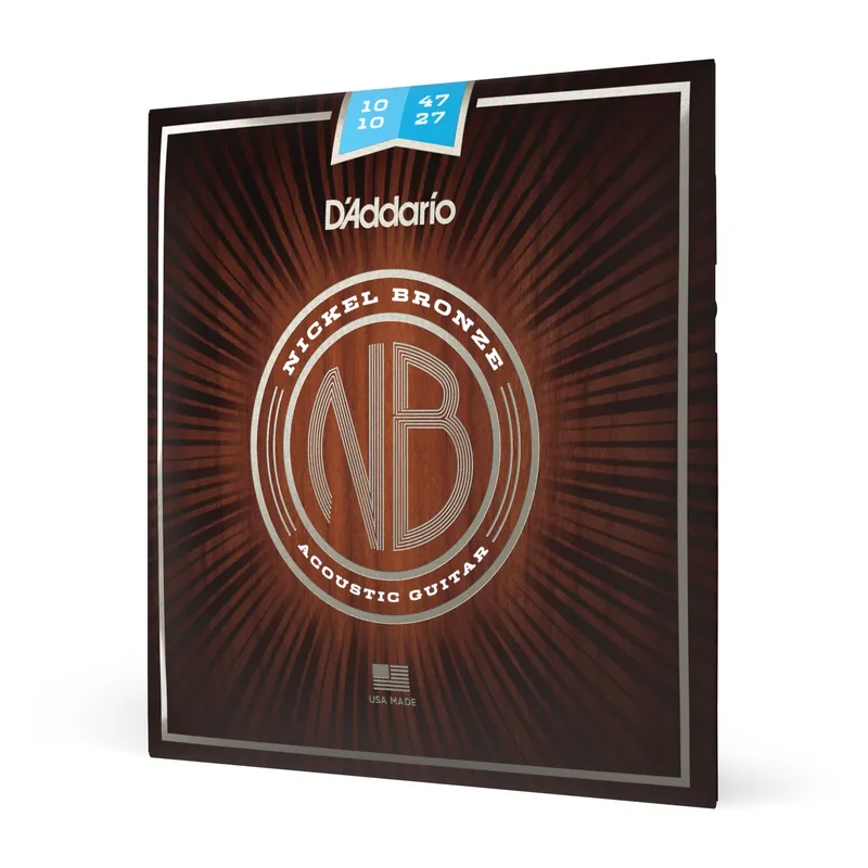 Prezzo Conveniente D’Addario NB1047-12 – Corde in nickel-bronzo per chitarra acustica a 12 corde, scalatura leggera, 10-47 – D’Addario