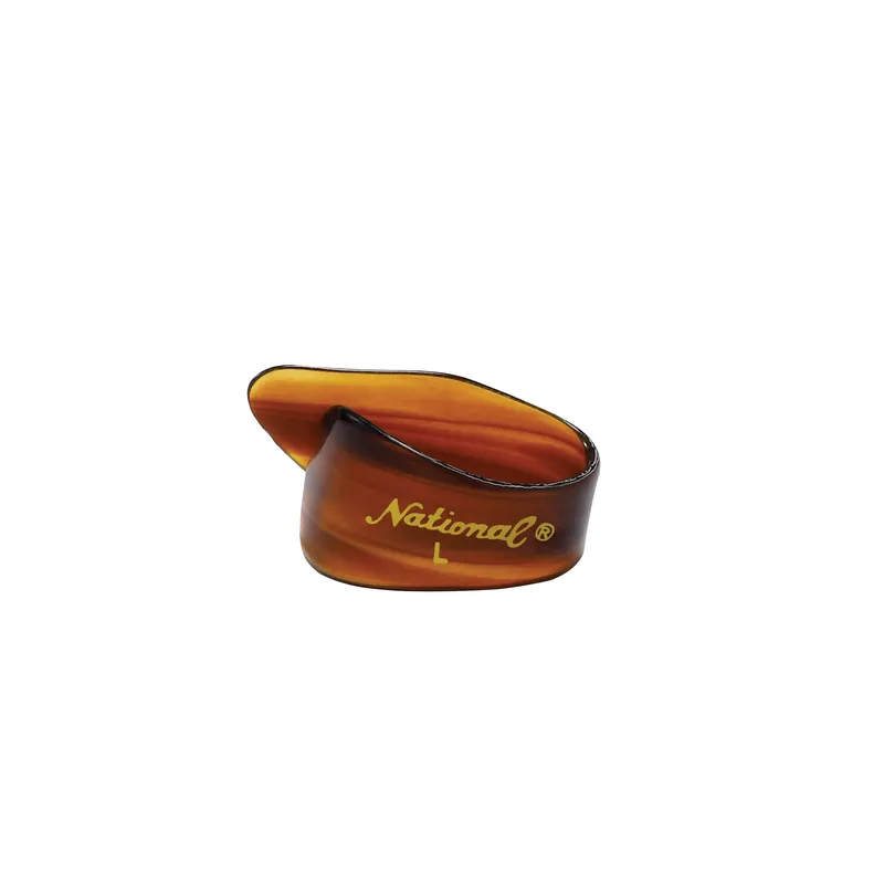 Plettri D’Addario National in celluloide per pollice – Tartaruga, misura grande, confezione da 12 – D’Addario Accessories Offerta Limitata