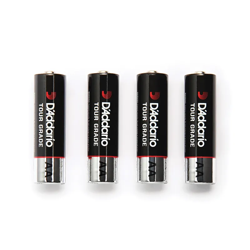 Batterie D’Addario formato AA, confezione da 4 – D’Addario Accessories Nuova Collezione