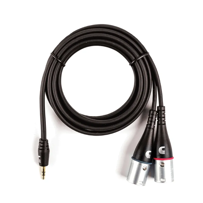 Cavo audio Custom Series 1/8″- Doppio jack XLR – D’Addario Accessories Nuovo Arrivo