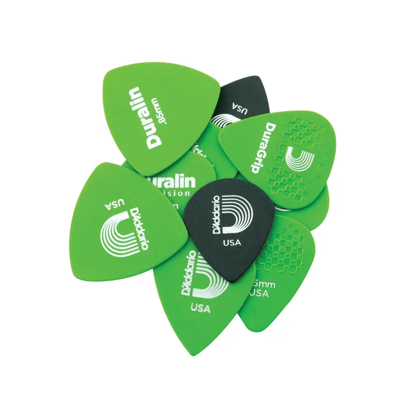 Ordina Subito Confezione di plettri assortiti D’Addario in Duralin, medium – D’Addario Accessories