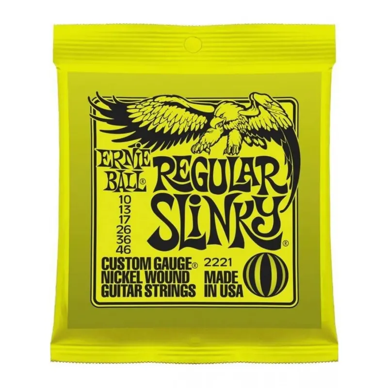 Slinky Nickel Wound 2221 – Regular – ERNIE BALL Ultimissimo Modello