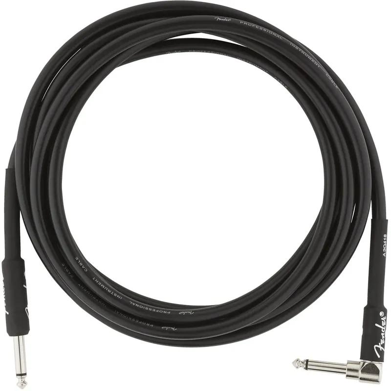 Cavo per strumenti serie Professional Straight-Angle 10′ Black – FENDER Novità