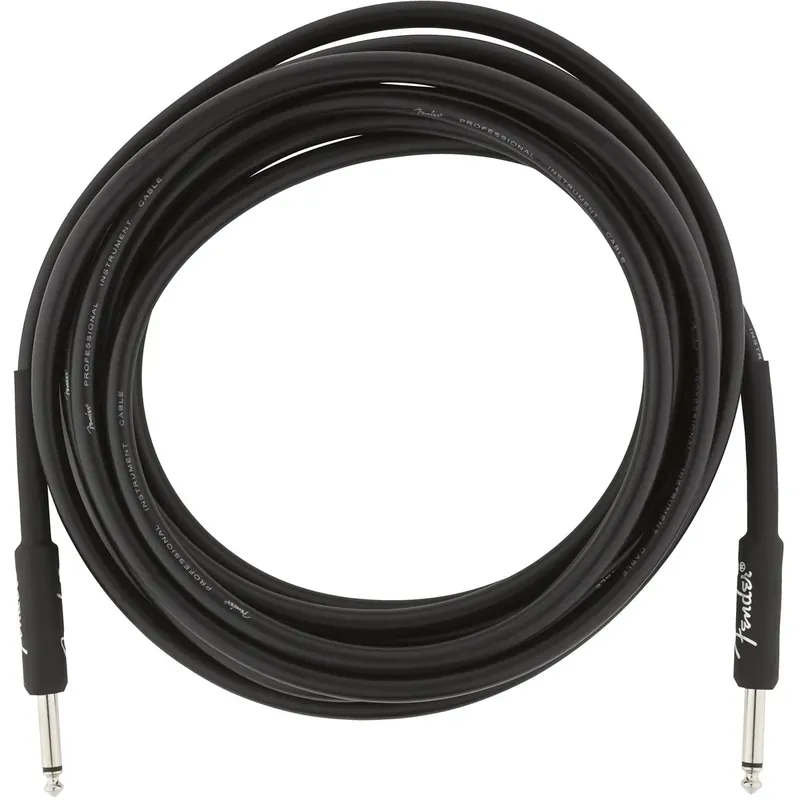 Saldi Cavo per strumenti serie Professional Straight/Straight 15′ Black – FENDER