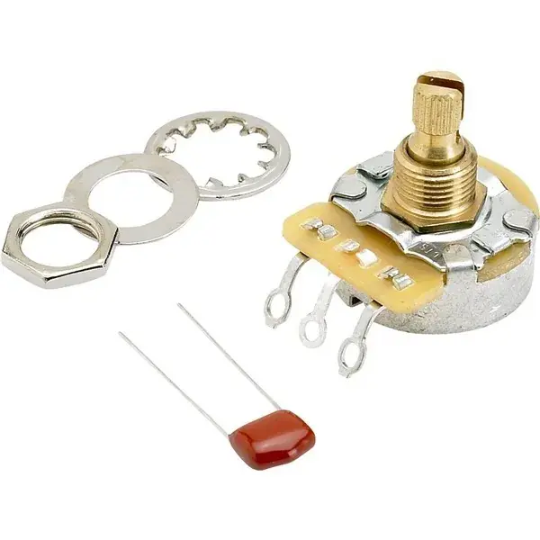 Potenziometro 250K No-Load con Albero Diviso (Vol. or Tone) – FENDER Quantità Limitata