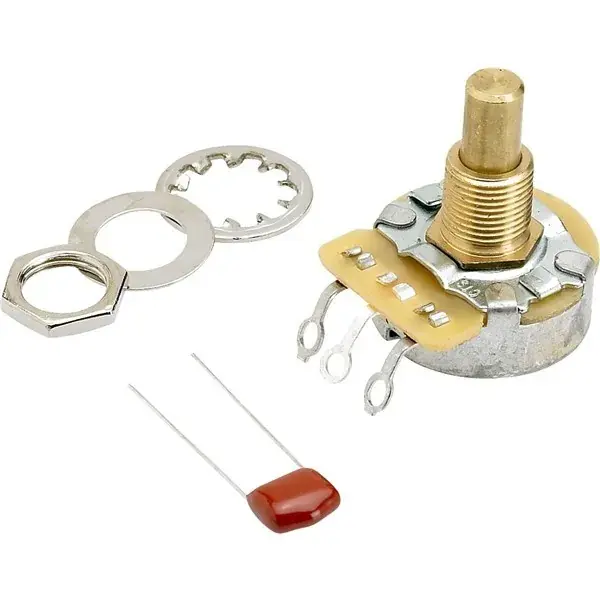 Potenziometro ad albero pieno 500K (vol. O Tone) – FENDER Esclusivo
